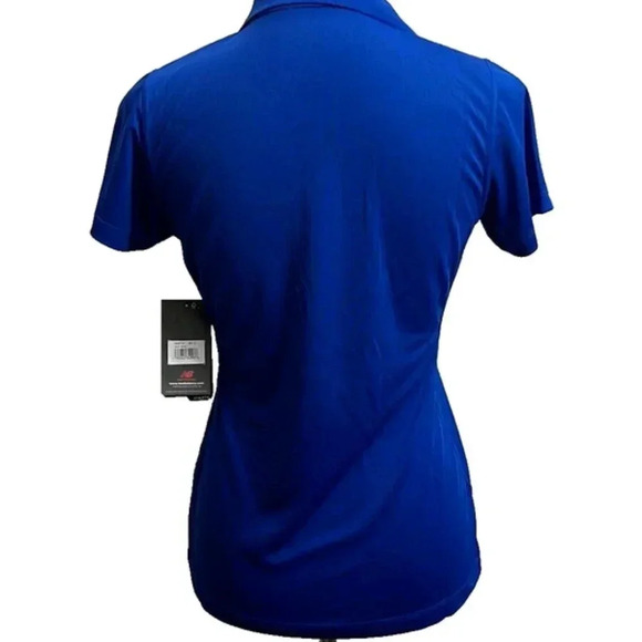 NEW New Balance Women Performance Tech Short Sleeves Polo - Small - Picture 2 of 4